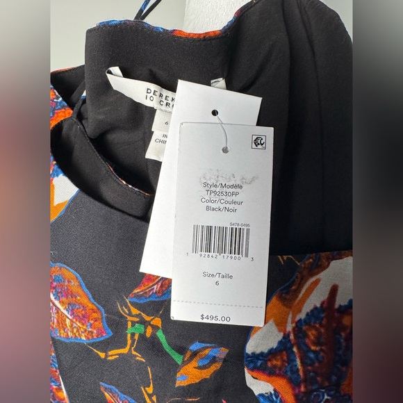 ❌SOLD❌Derek Lam 10 Crosby Floral Camisole Flounce Twist Slip Mini Dress - Picture 7 of 10